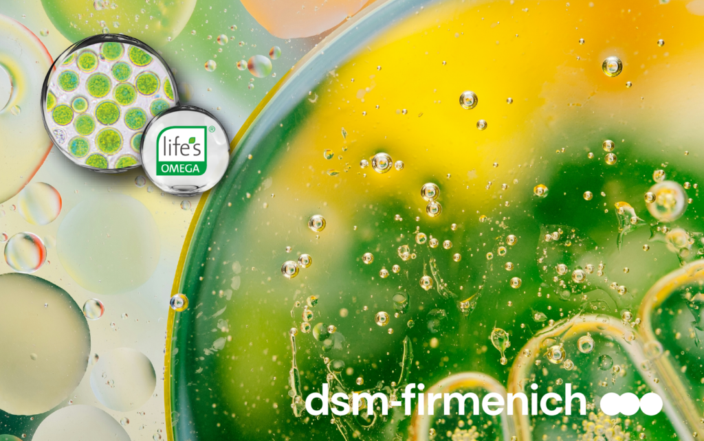 DSM Life's™ Omega Ultra – 高純度植物性藻油 Omega-3，DHA＋EPA 永續來源